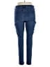 Old Navy Solid Blue Jeans Size 16 (tall) - photo 2