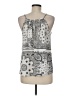 Renee C. 100% Polyester Silver Sleeveless Blouse Size M - photo 2