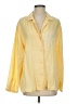 Zara Color Block Yellow Long Sleeve Blouse Size S - photo 1