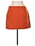 Express 100% Wool Solid Orange Wool Skirt Size 7 - photo 2