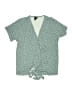 Art Class Green Short Sleeve Blouse Size 14 - 16 - photo 1