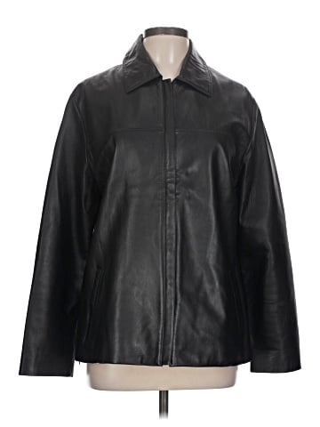 Nicole Miller Leather Jacket (view 1)