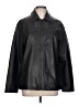 Nicole Miller 100% Leather Black Leather Jacket Size L - photo 1