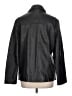 Nicole Miller 100% Leather Black Leather Jacket Size L - photo 2