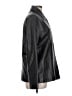 Nicole Miller 100% Leather Black Leather Jacket Size L - photo 4