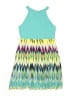 Knit Works Graphic Teal Dress Size 16 - photo 2