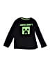 Minecraft 100% Polyester Black Long Sleeve T-Shirt Size 18 - photo 1