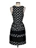 Pixley 100% Polyester Graphic Black Cocktail Dress Size S - photo 2