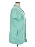 North Style 100% Cotton Teal Short Sleeve Blouse Size XL - photo 4