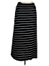 No Comment Stripes Black Casual Skirt Size XL - photo 1