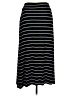 No Comment Stripes Black Casual Skirt Size XL - photo 2