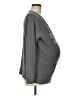 Isabel Maternity Gray Long Sleeve T-Shirt Size Med Maternity - photo 4