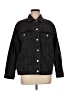 Missguided 100% Cotton Black Denim Jacket Size 8 - photo 1