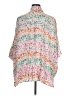 Entro Floral Pink Short Sleeve Blouse Size XL - photo 2