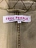 Free People 100% Cotton Green Coat Size XS - photo 6