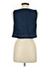 Moon River 100% Cotton Blue Sleeveless Top Size M - photo 2