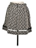 Ella Moss Chevron-herringbone Ivory Casual Skirt Size S - photo 2