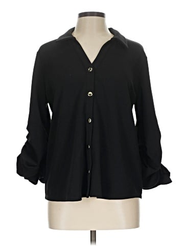 G by Giuliana Rancic 3/4 Sleeve Blouse (view 1)