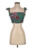 Lulus 100% Rayon Green Sleeveless Blouse Size S - photo 1