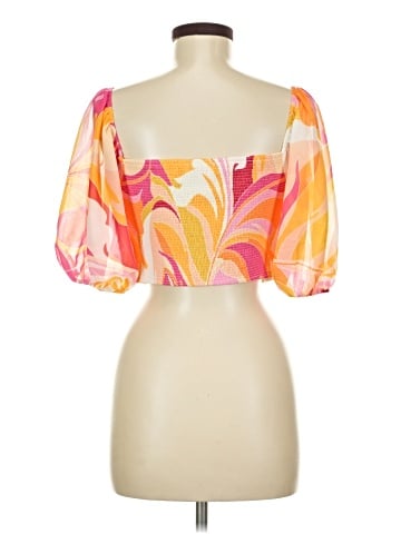Flying Tomato 3/4 Sleeve Blouse (view 2)
