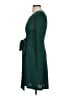 Cache Solid Green Casual Dress Size XS - photo 5