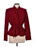 Liz Claiborne 100% Polyester Red Blazer Size 10 - photo 1