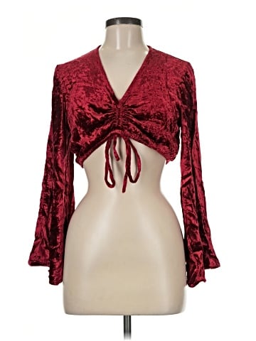Earthbound Trading Co. 3/4 Sleeve Blouse (view 1)