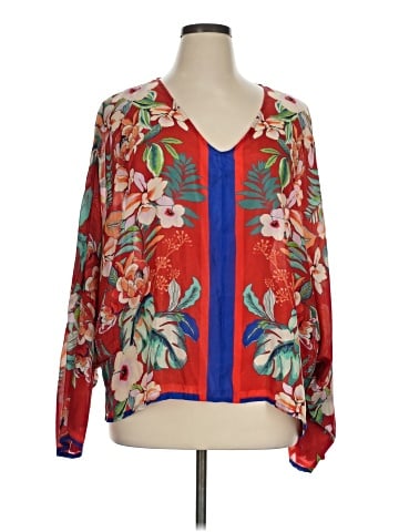 Johnny Was 3/4 Sleeve Blouse (view 1)