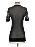 Joseph Metallic Black Short Sleeve Top Size S - photo 2