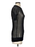 Joseph Metallic Black Short Sleeve Top Size S - photo 4