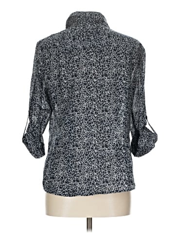 Liz Claiborne 3/4 Sleeve Button-Down Shirt (view 2)