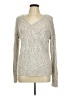 St. John's Bay Metallic Silver Pullover Sweater Size M - photo 1