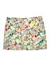 Christopher & Banks Print Yellow Skort Size 16 Petite - photo 1