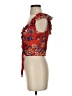Altar'd State 100% Rayon Orange Sleeveless Blouse Size S - photo 5