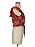 Altar'd State 100% Rayon Orange Sleeveless Blouse Size S - photo 4
