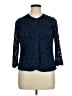 Alex Evenings Paisley Blue Blazer Size 14 - photo 1