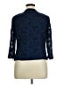 Alex Evenings Paisley Blue Blazer Size 14 - photo 2