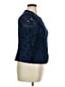 Alex Evenings Paisley Blue Blazer Size 14 - photo 4