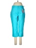 St. John's Bay Teal Casual Pants Size 6 - photo 1