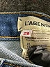 L'Agence Stripes Blue Jeans Size 29 waist - photo 4