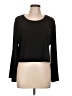 Leith Black Long Sleeve Top Size L - photo 1