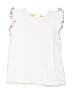 Mini Boden 100% Cotton White Sleeveless Top Size 8 - 9 - photo 1