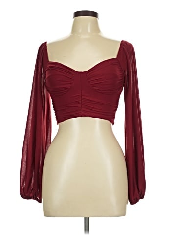Ruby Sees 3/4 Sleeve Blouse (view 1)