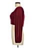 Ruby Sees 100% Polyester Burgundy Red 3/4 Sleeve Blouse Size 8 - photo 5