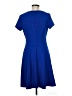 AGB Solid Blue Casual Dress Size 8 - photo 2