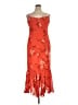 Reformation Orange Cocktail Dress Size 14 - photo 1