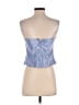 Xscape 100% Acetate Blue Tube Top Size 8 - photo 2