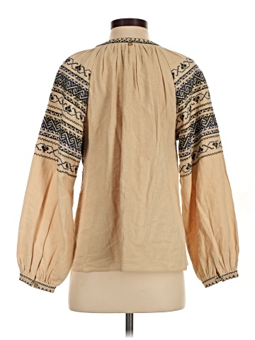 Antik Batik Long Sleeve Blouse (view 2)