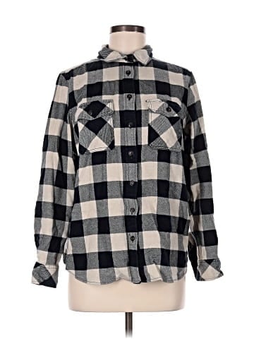 Roots Long Sleeve Button-Down Shirt (view 1)