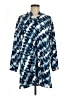 Lands' End 100% Cotton Blue Swimsuit Cover Up Size M - photo 1